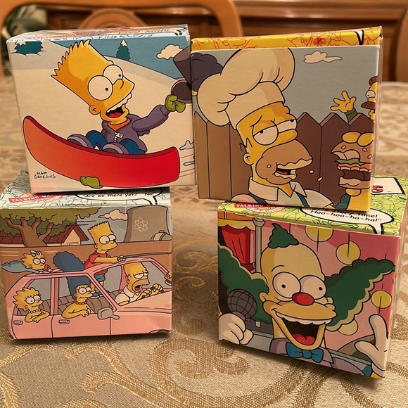 The Simpsons set of 4 watches 2002 - Picture 1 of 13